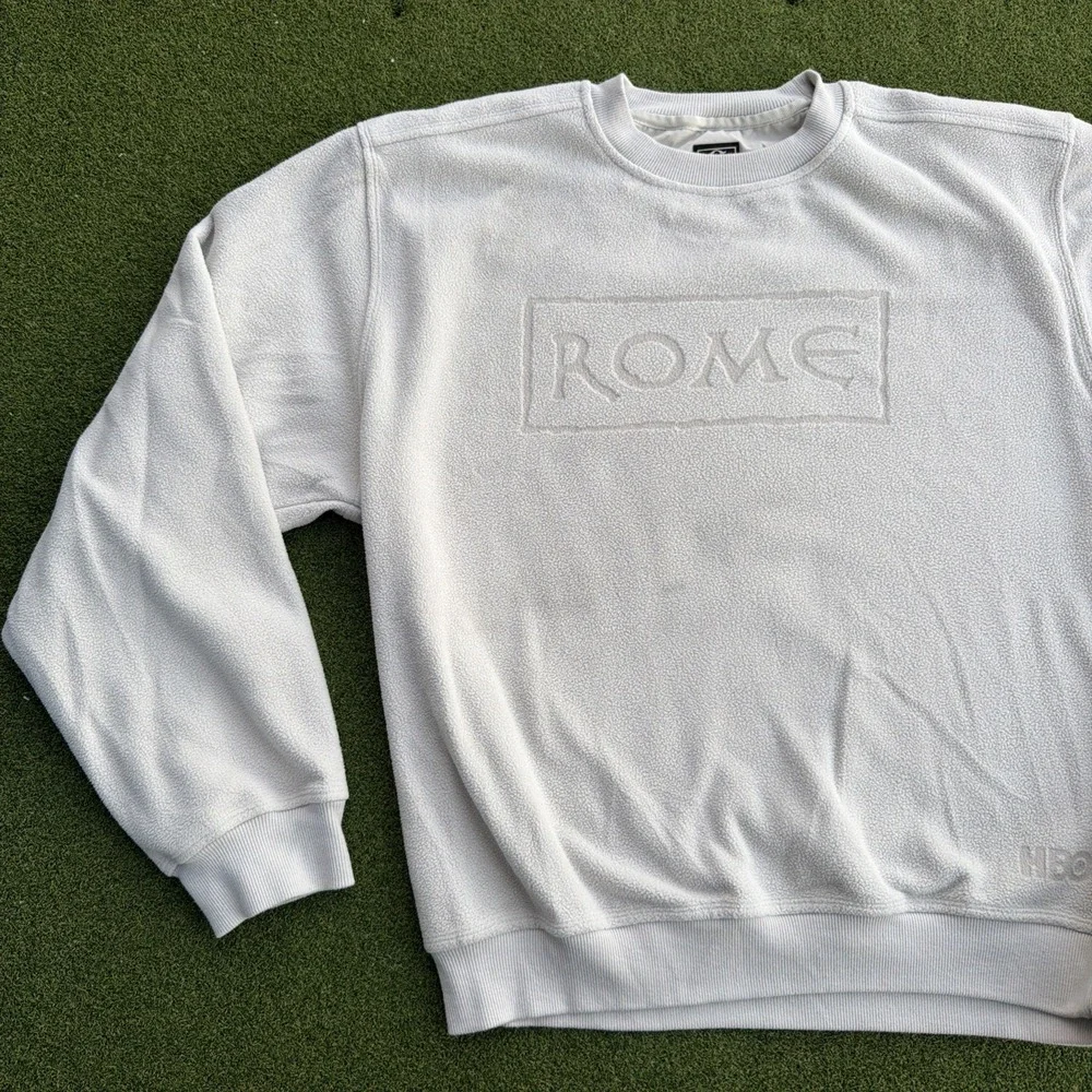 Rome HBO TV Show Cast Crew Sweatshirt Vintage 2005 Size Medium
